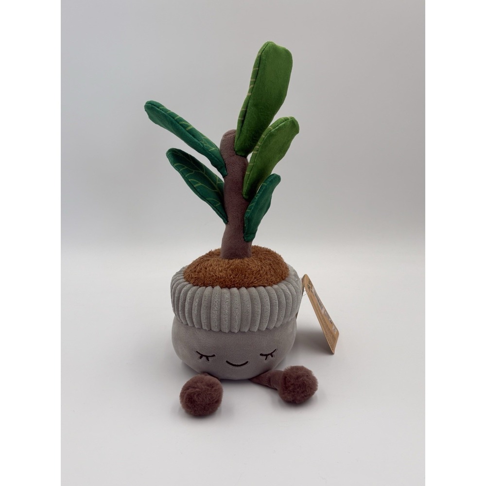 Greenhouse by Russ Casey The Fiddle Tree Plush Plant Leaf Fig New W/Tags 12 inch
